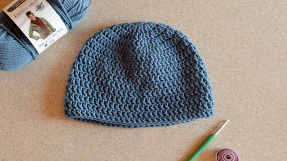 Basic Crochet Winter Hat Free Pattern