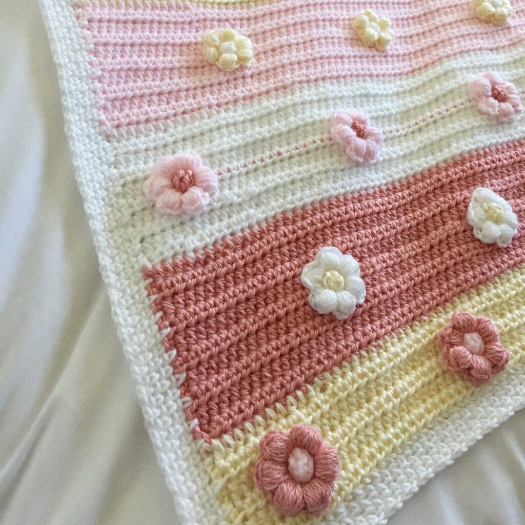 Blossom Bloom Polka Dot Blanket