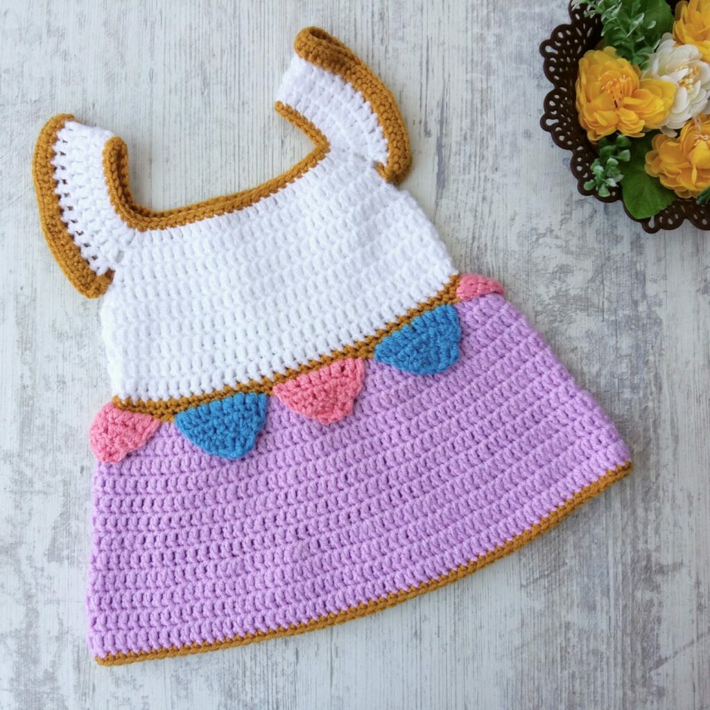Chip The Teacup Crochet Baby Dress Pattern