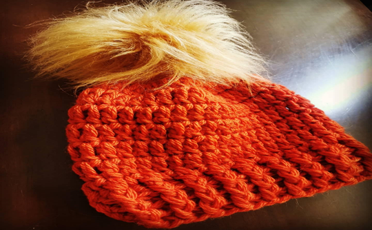 Chunky Woodland Winter Hat Crochet Pattern