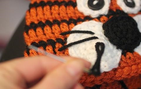 Cool Crochet Tiger Hat Pattern