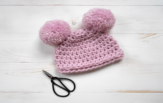 Crochet Beanie Pattern With Pom Pom