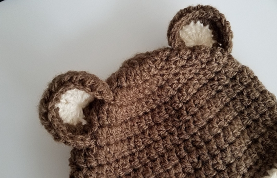 Crochet Bear Hat Pattern