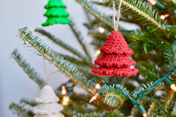 Crochet Christmas Tree Ornaments