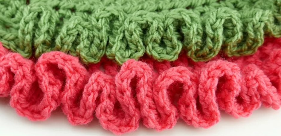 Crochet Ruffled Border
