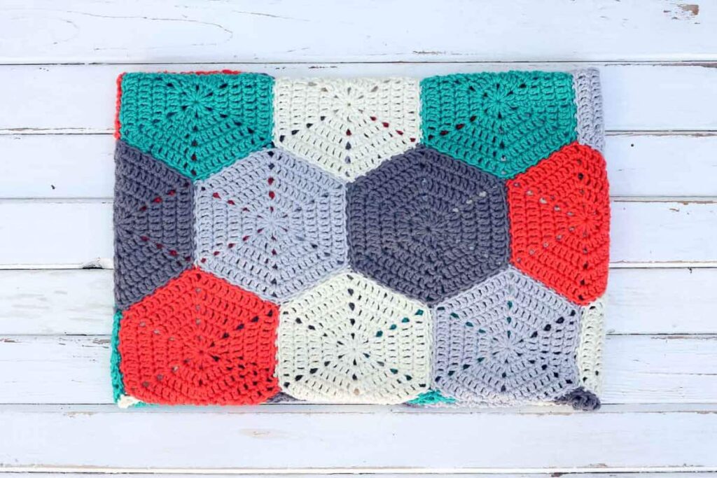 Customizable Blanket Made from Hexagons