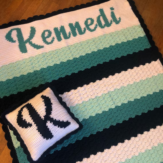 Customized Crochet Baby Blanket Pattern