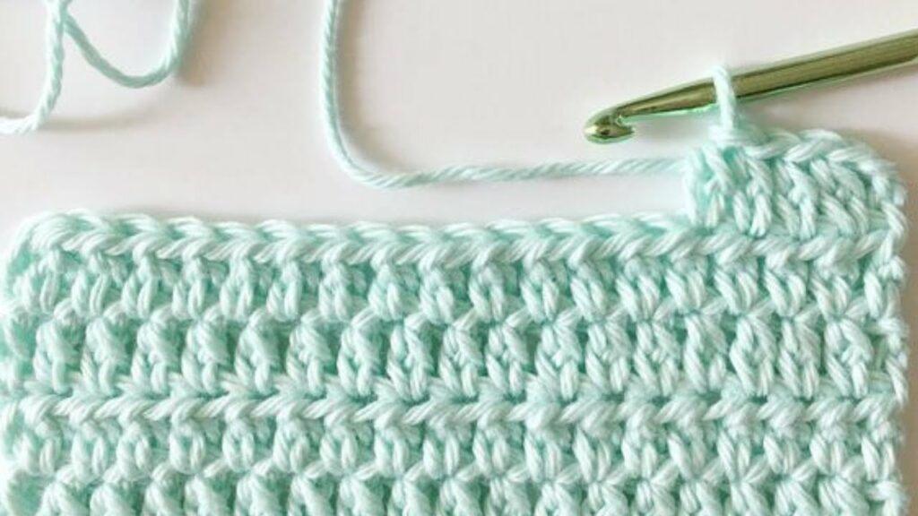 Extended Half Double Crochet Stitch