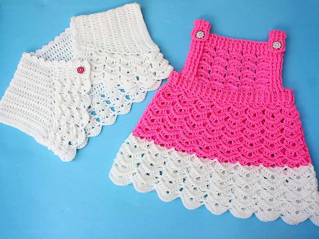 Fancy Crochet Baby Dress Pattern