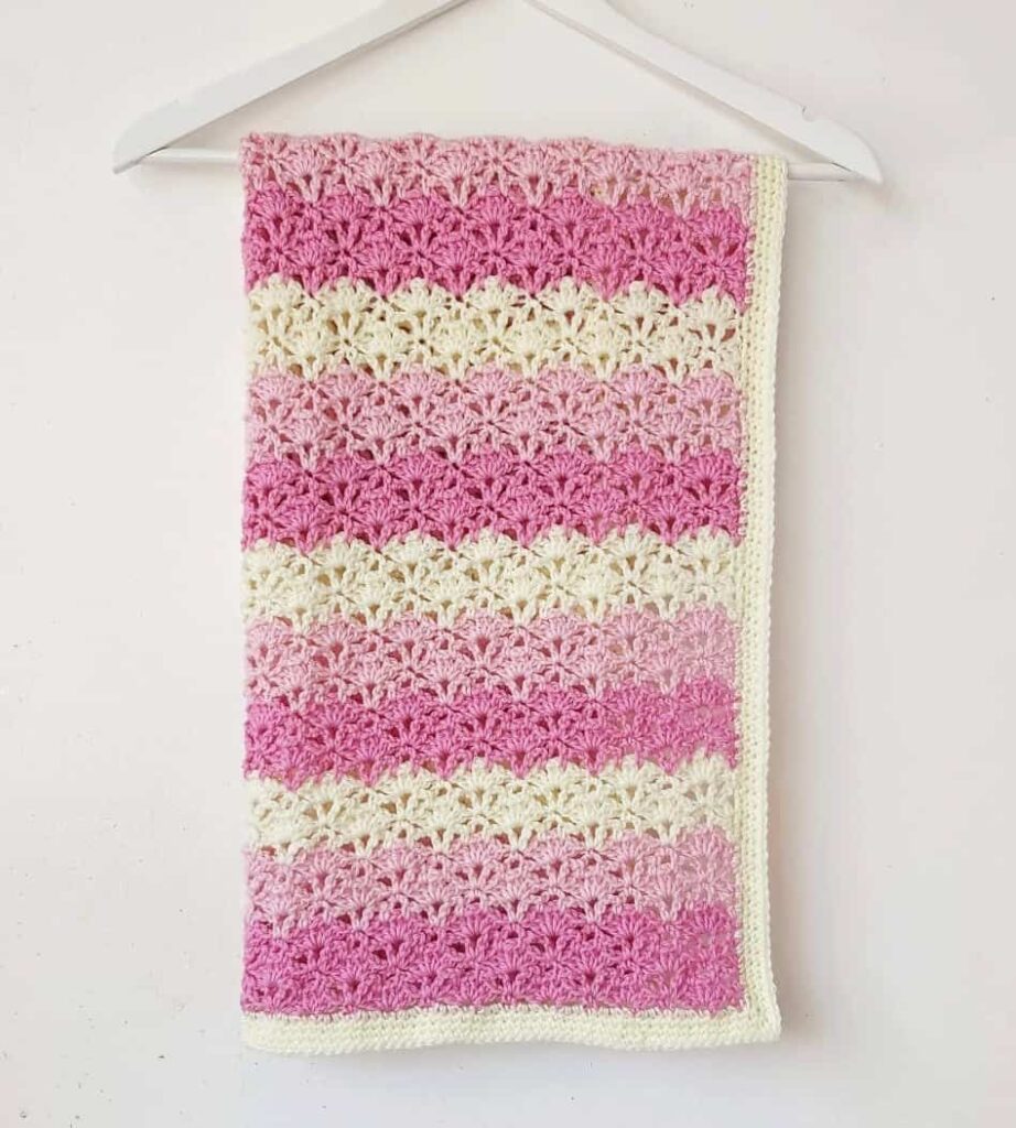 Floral Lace Baby Blanket