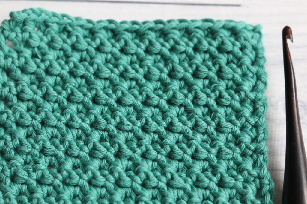 Fold and Stitch the Crochet in Half