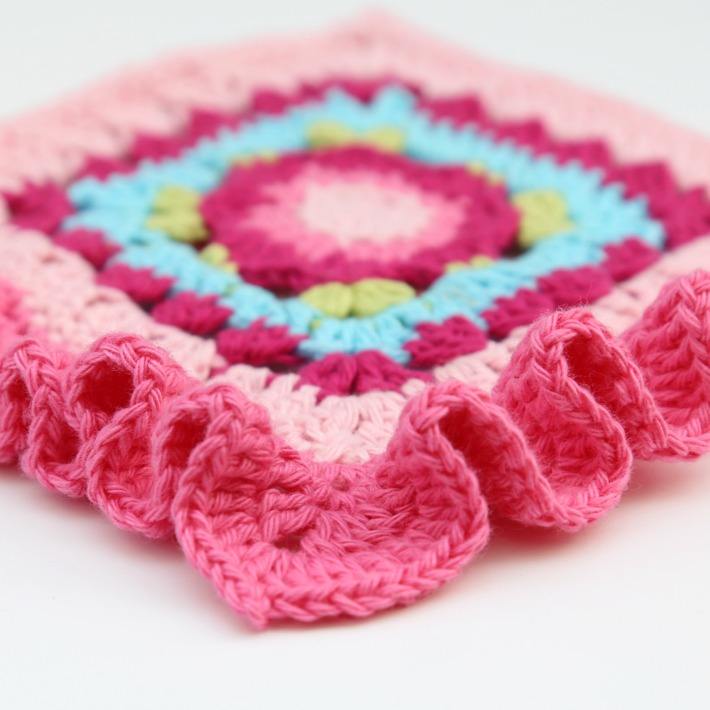 Frill Crochet Blanket