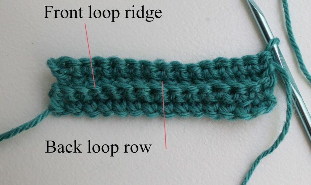 Front Loop Single Crochet