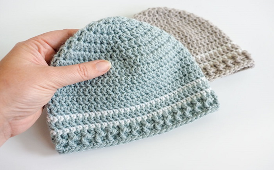 Glover Stitch Crochet Hat Pattern