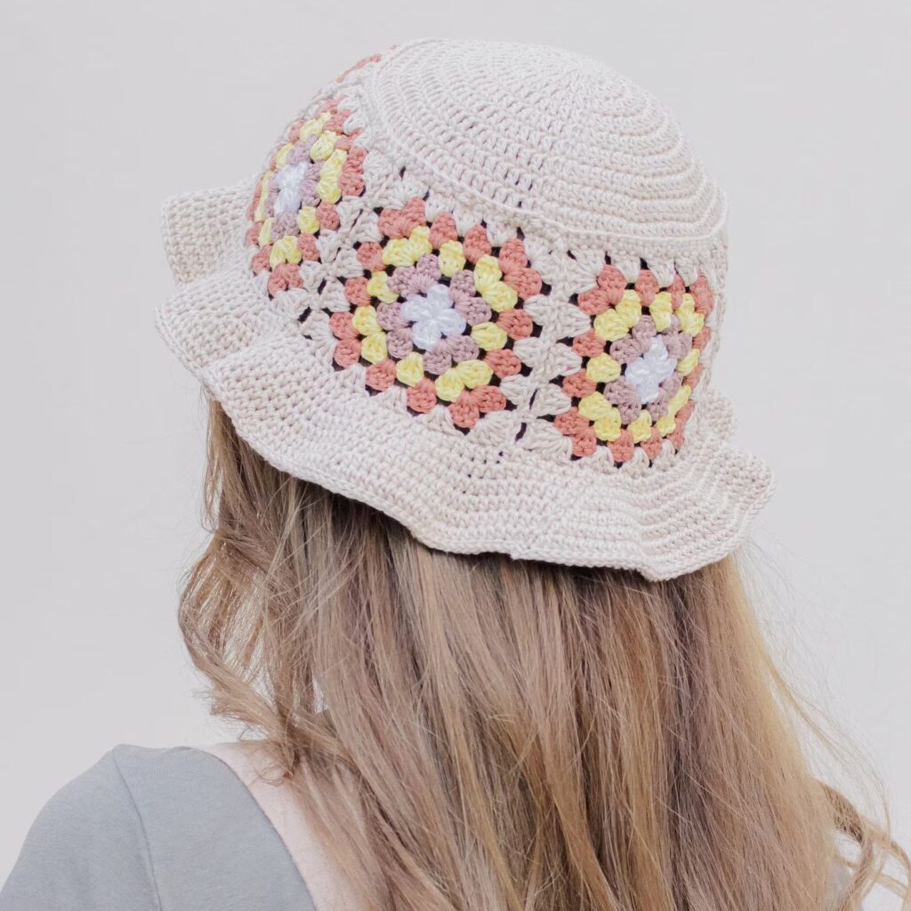 Granny Square Hat