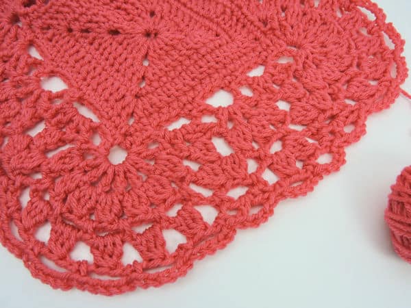 Crochet Lace Blanket Border