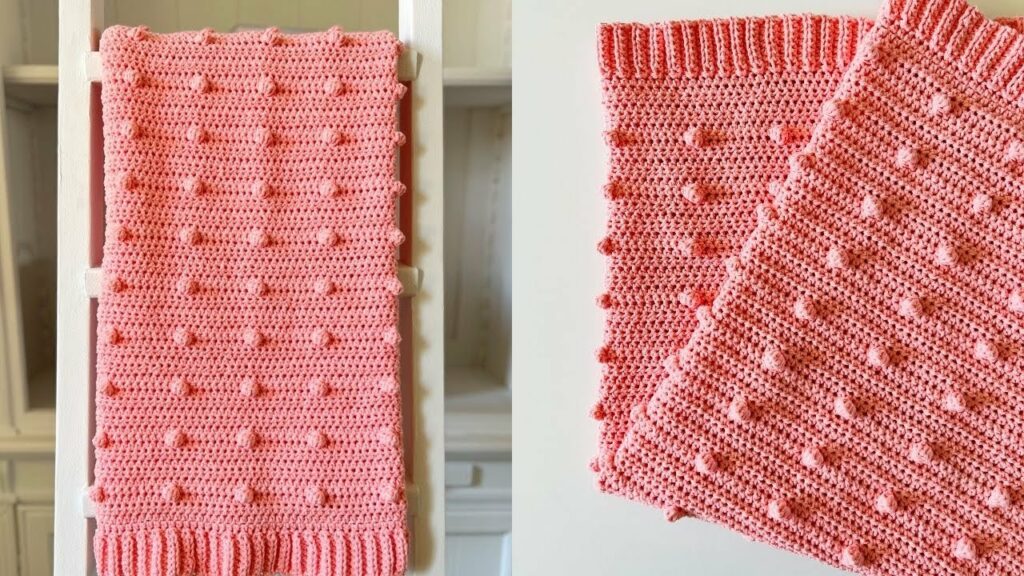 Pastel Polka Dot Blanket