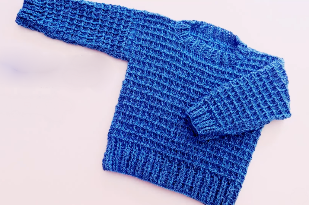 Pullover Crochet Baby Dress Pattern