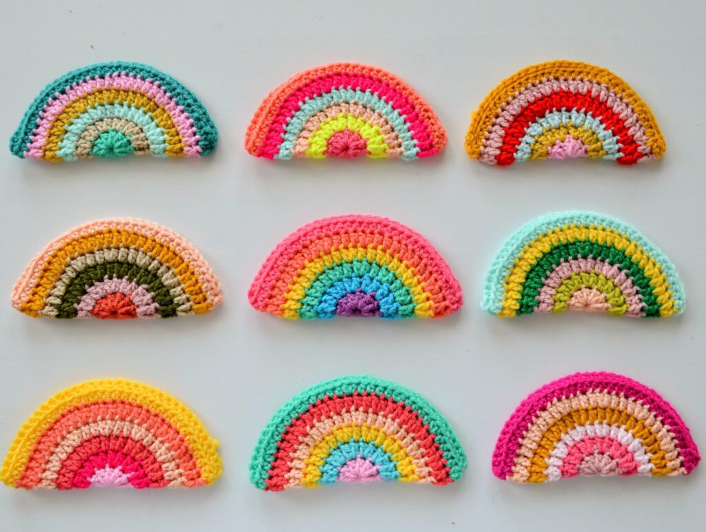Rainbow Polka Dot Blanket