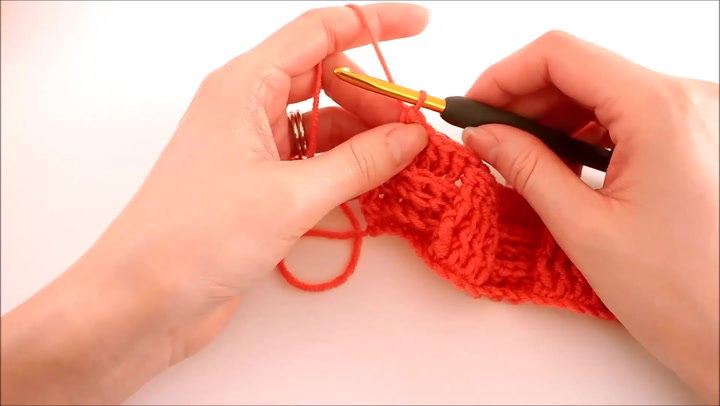 Reverse Crocheting Front Post and Back Post Double Crochets