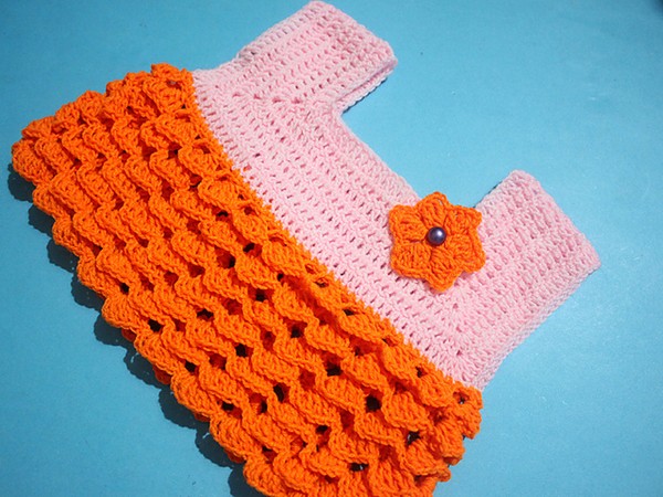 Simple Crochet Baby Dress Pattern