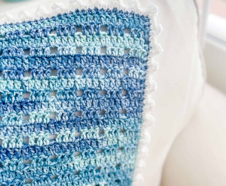 Sky and Sea Baby Blanket