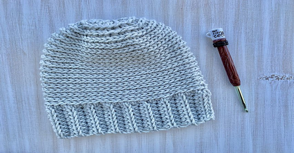 Slouchy Crochet Hat Crochet Pattern