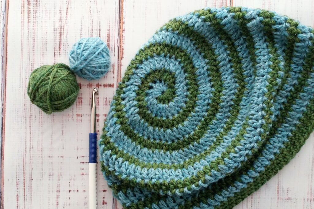 Spiral Crochet Hat