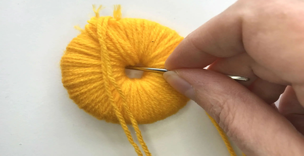 Step 8 Use a Crochet Hook when the Opening is Getting Smaller