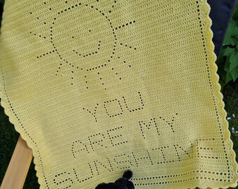 Sunshine Crochet Baby Blanket Pattern