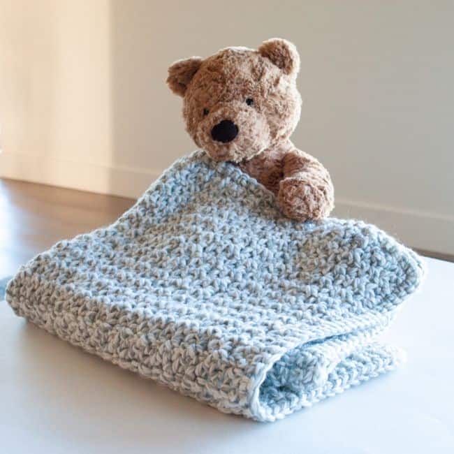 Thick and Quick Cabled Blanket