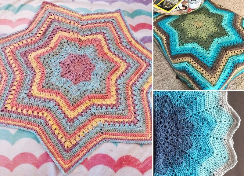 Twinkle Twinkle Little Star Polka Dot Blanket