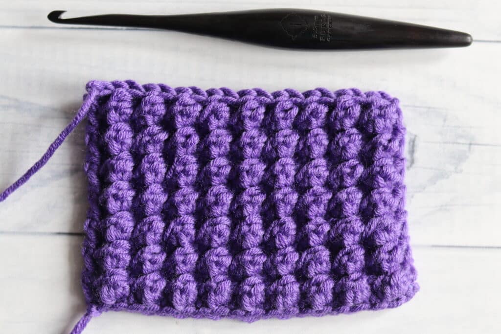 What Does a Crochet Berry Stitch Look Like