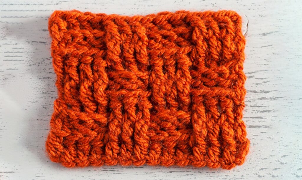 What is the Basket Weave Stitch Crochet