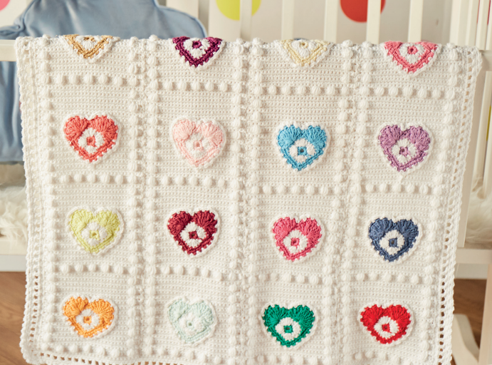 What's So Special in Heart Crochet Blanket