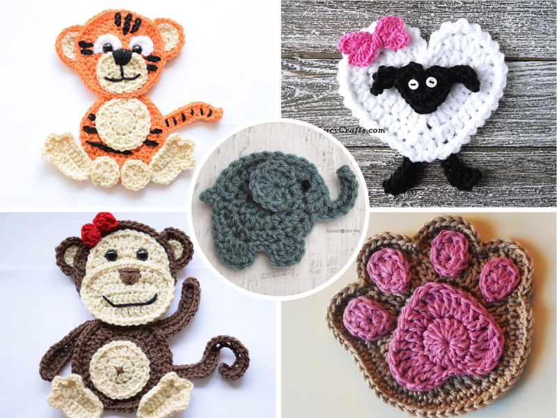 Whimsical Animal Appliques