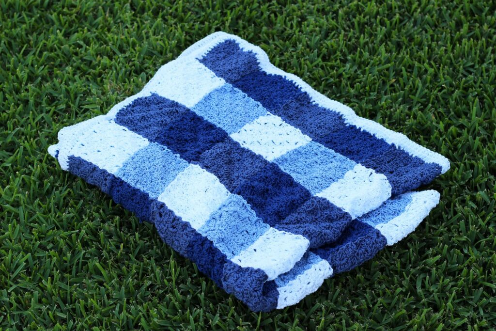 Crochet Picnic Gingham Pattern