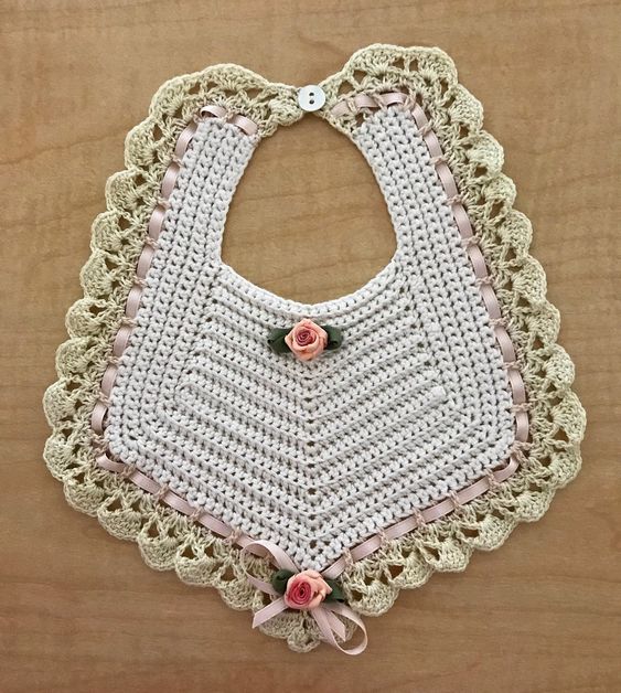 Crocheted Baby Bib Ideas for Intermediaries