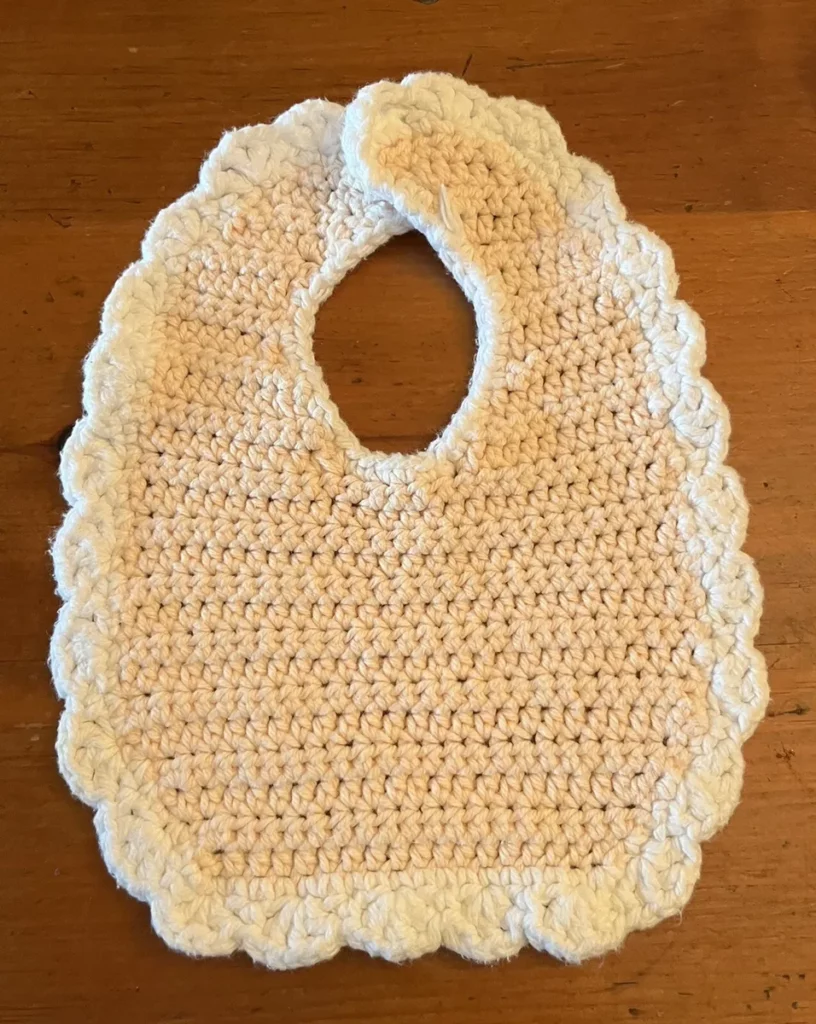 Full Coverage Baby Crochet Bib