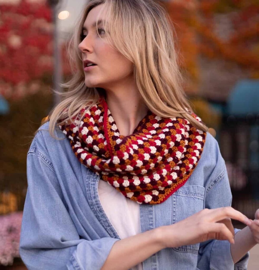 Grandma-Inspired Infinity Scarf