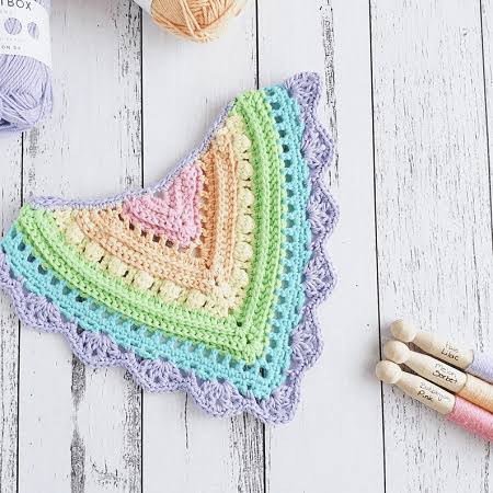 Vibrant Crocheted Baby Bib Patterns