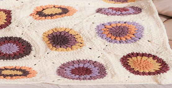 Bernat Crochet Modern Motif Blanket