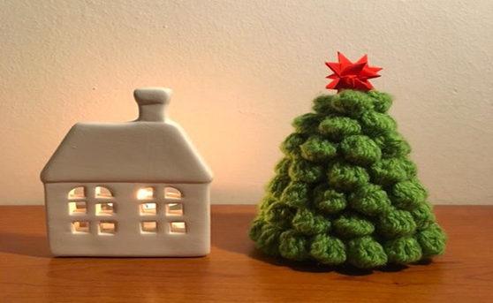 Bobble Stitch Crochet Christmas Tree