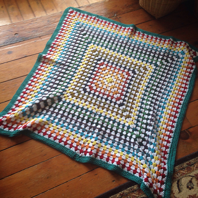 Classic Granny Square Blanket