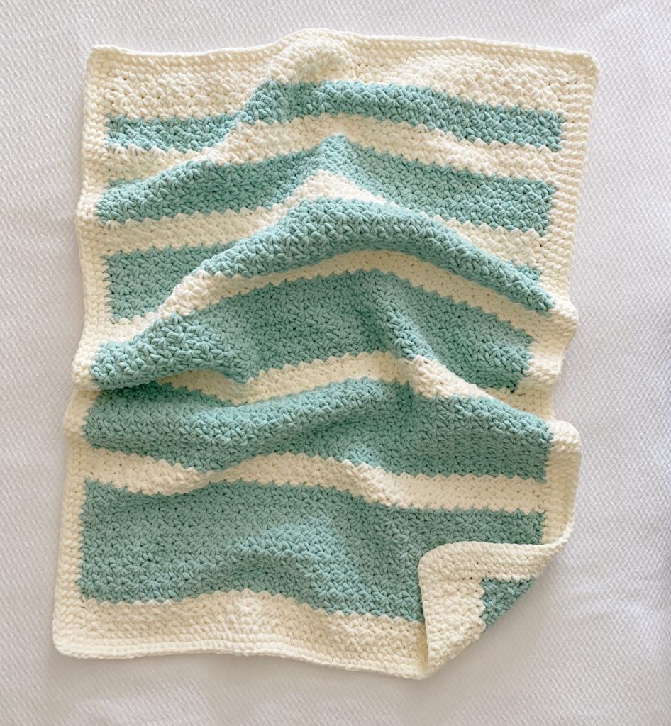 Crochet Bernat Softee Blanket Sparkle Throw