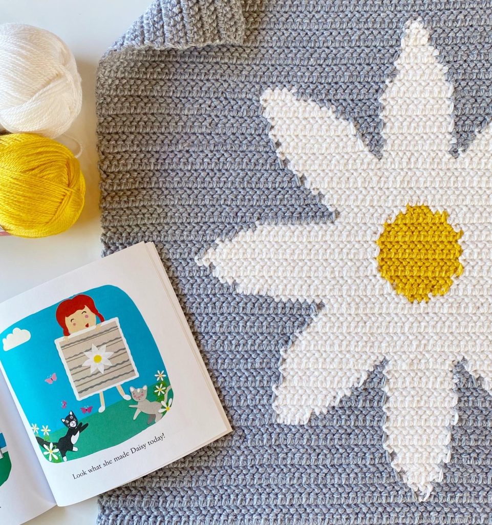 Crochet Daisy Baby Blanket