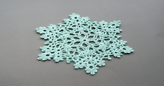 Crochet Doily Snowflake Pattern