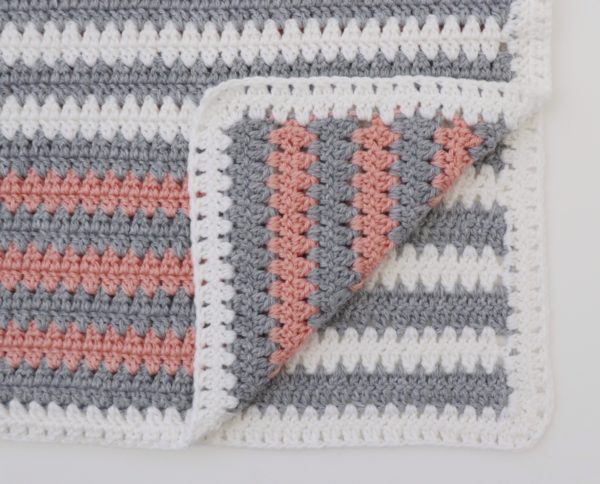 Crochet Mini Modern Granny Blanket
