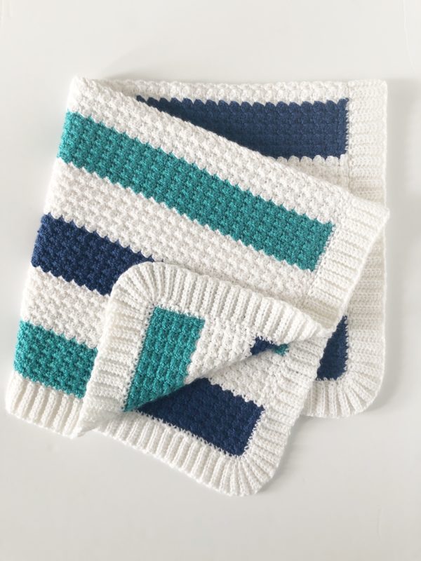 Crochet Nautical Baby Blanket