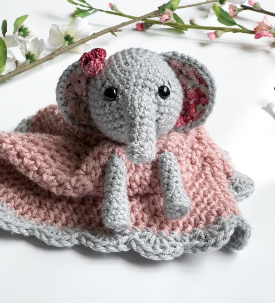 Elephant Lovey Blanket